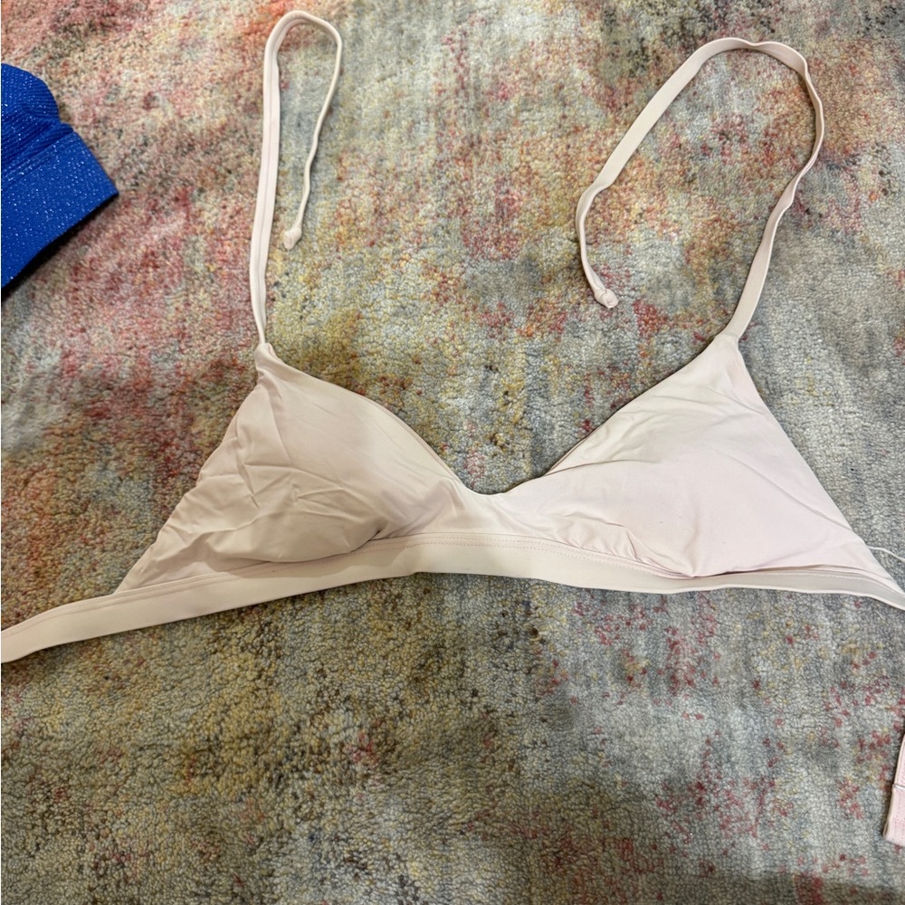 Elegant Pink Triangle Swimsuit